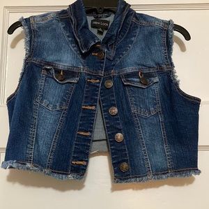 Denim vest